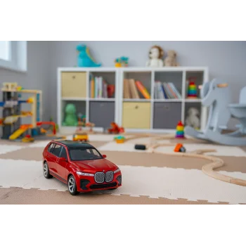 Lisanslı Bmw İX Çek Bırak Metal Araba