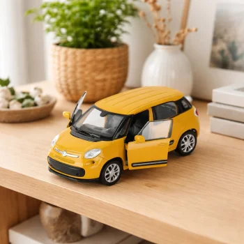Lisanslı Fiat 500L 1:34 Metal Çek Bırak
