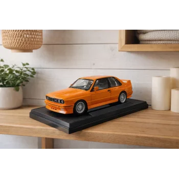 Lisanslı Metal BMW M3 Turuncu 1:24 | Detaylı Koleksiyon Model Araba