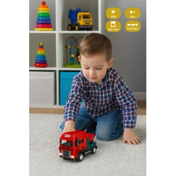 Metal Işıklı ve Sesli Tırlar