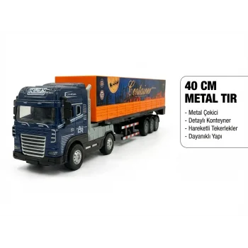 Metal Tır Dorseli Sesli Işıklı | 40 Cm