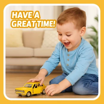 Murat 124 Çek Bırak Model Araba | Metal, Sesli ve Işıklı 1:32 Ölçek