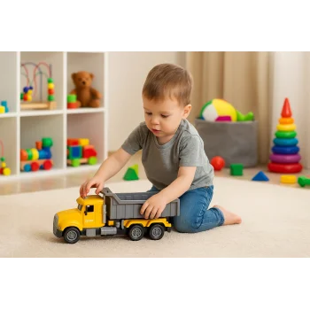 Pilli Işıklı Kamyon