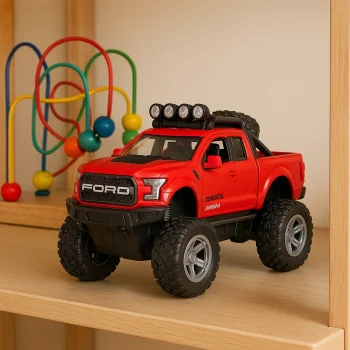 Ranger Müzikli Işıklı Sürtmeli Jeep | Gerçekçi Off-Road Oyuncak Araba