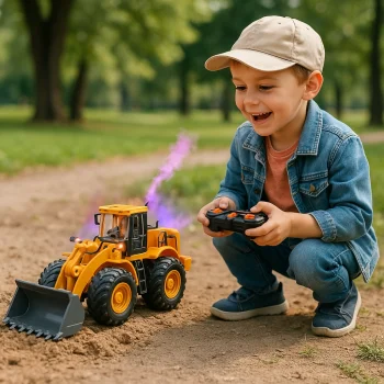Uzaktan Kumandalı Full Fonksiyon Şarjlı Buhar Atan İnşaat Aracı
