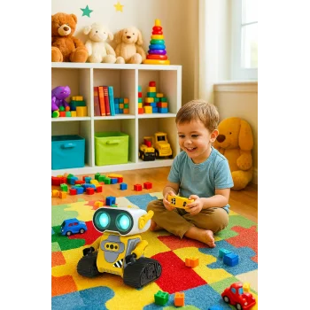 Uzaktan Kumandalı Full Fonksiyon Şarjlı Dall-E Robot