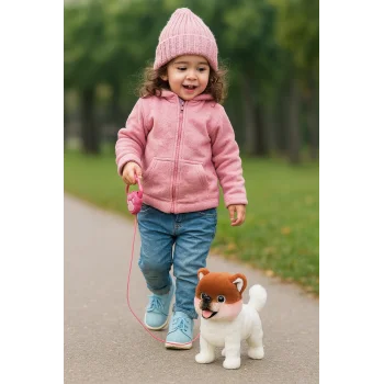 Yürüyen ve Havlayan Tasmalı Boo Köpek