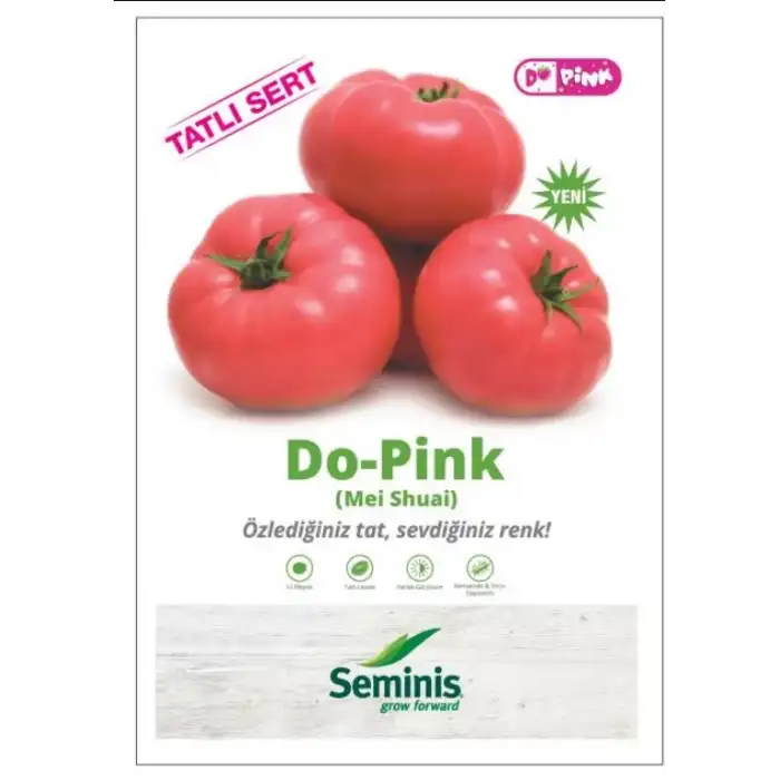 Dopink F1 Sırık Pembe Domates Fidesi