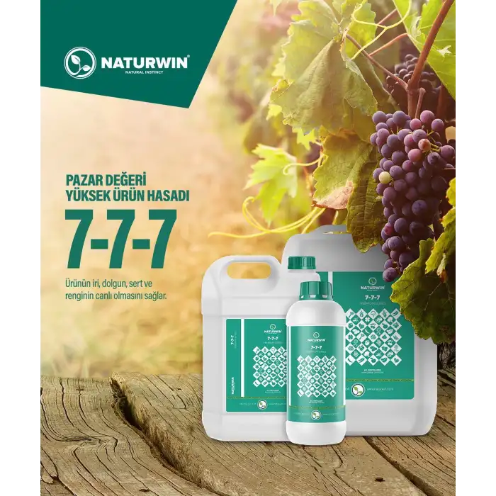 NATURWIN 7-7-7 Sıvı NPK Gübre 1 Litre