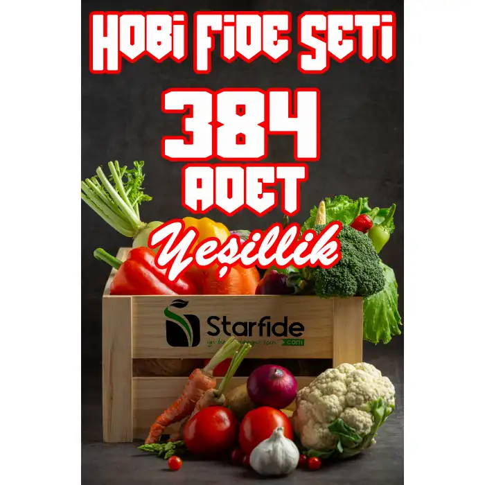 Hobi Fide Seti Yeşillik 384 Adet