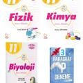 11.Sınıf Fizik Kimya Biyoloji Soru Bankası Set