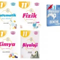 11.Sınıf Matematik Fizik Kimya Biyoloji Soru Bankası Set