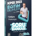 2023 KPSS Eğitim Bilimleri Gelişim Psikolojisi Soru Bankası