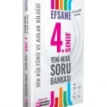 4.Sınıf Din Kültürü ve Ahlak Bilgisi Efsane Yeni Nesil Soru Bankası