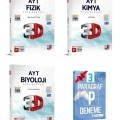 AYT Fizik Kimya Biyoloji Soru Bankası Seti