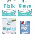 AYT Fizik Kimya ve Biyoloji Soru Kitabı Set