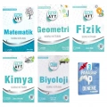 AYT Matematik Geometri Fizik Kimya ve Biyoloji Soru Kitabı Set