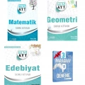 AYT Matematik Geometri ve Edebiyat Soru Kitabı Set