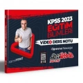 KPSS Eğitim Bilimleri Öğrenme Psikolojisi Video Ders Notları