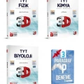TYT Fizik Kimya Biyoloji Soru Bankası Set
