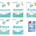 YKS TYT Matematik Geometri Fizik Kimya ve Biyoloji Soru Kitabı