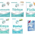 YKS TYT Matematik Türkçe Fizik Kimya ve Biyoloji Soru Kitabı