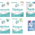 YKS TYT Matematik Türkçe Tarih Coğrafya ve Paragraf Soru Kitabı