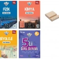 11. Sınıf Iceberg Fizik Kimya Biyoloji Soru Bankası ve Sayısal Deneme 4lü Set