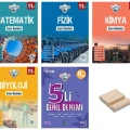 11. Sınıf Iceberg Matematik Fizik Kimya Biyoloji Soru Bankası ve Sayısal Deneme 5li Set