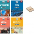 11. Sınıf Iceberg Matematik Fizik Kimya ve Biyoloji Soru Bankası 4lü Set