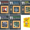 11. Sınıf Matematik Edebiyat Fizik Kimya ve Biyoloji Soru Bankası Sayısal 5li Set