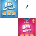 3. Sınıf Ben Serisi Etkinlikli Matematik ve Türkçe Soru Bankası