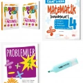 4.Sınıf Matematik-1,-2 Problemler Soru Bankası ve Matematik Deneme
