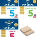 5. Sınıf TAM ÖLÇME 2025 Matematik Fen Bilimleri Türkçe Soru Bankası