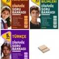 5. Sınıf 2025 Turuncu Dinamik Matematik Fen ve Türkçe Soru Bankası 3lü Set