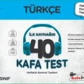 LGS 8. Sınıf Türkçe 40 Kafa Test