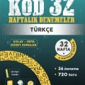 LGS TÜRKÇE KOD 32-HAFTALIK DENEMELER
