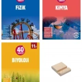11. Sınıf 40 Seans Fizik Kimya ve Biyoloji Sayısal 3lü Set