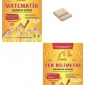 LGS 7den 8e Geçenler İçin Matematik ve Fen Bilimleri Soru Bankası