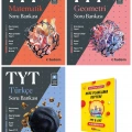 TYT Matematik Geometri ve Türkçe 3lü Soru Bankaları