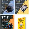 TYT Türkçe Tarih ve Coğrafya 3lü Soru Bankaları