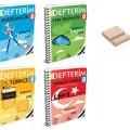 LGS 8. Sınıf Matematik Fen Türkçe ve İnkılap Defterim 4lü Set