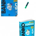 5. Sınıf Banko Serisi Matematik ve Türkçe Soru Bankası