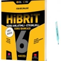 6.Sınıf HİBRİT Fen Bilimleri Konu Anlatımlı Etkinlikli Soru Bankası (Yeni Müfredat)