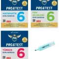 6.Sınıf ProTest Matematik Fen Bilimleri Ve Türkçe Soru Bankası Yeni Müfredat