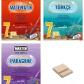 7. Sınıf Master Matematik Türkçe ve Paragraf Soru Bankası 3lü Set