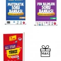 7.Sınıf All Star Matematik Fen Bilimleri Ve Türkçe Soru Bankası