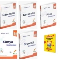A Serisi Matematik Geometri Fizik kimya biyoloji Soru Bankası