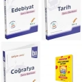 B Serisi Edebiyat Tarih Coğrafya Video Çözümlü Soru Bankası