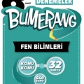 Bumerang LGS 8. Sınıf 32’lik Haftalık Fen Bilimleri Denemeleri